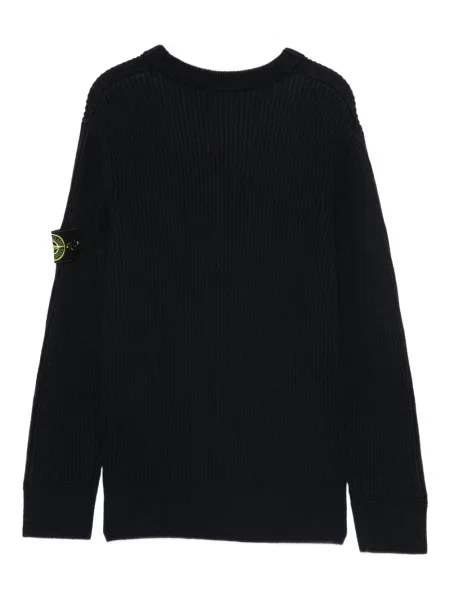 Sweter dziecięcy Stone Island czarny
