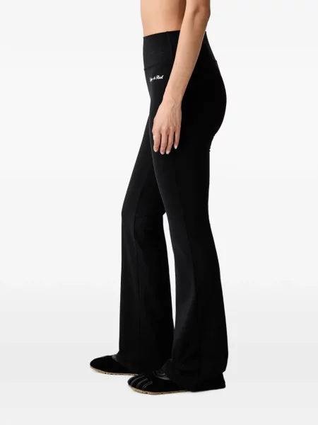 Tajice Sporty & Rich s printom lepršave crna