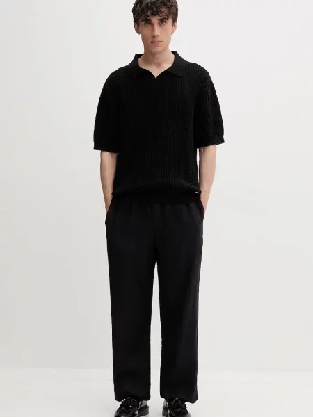 Tricou polo Hugo Blue negru