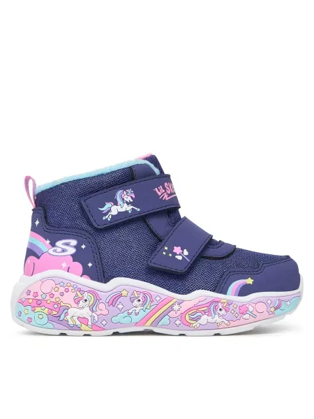 Snehule Skechers Play Scene Tmavomodrá