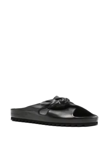 Papuci tip mules Officine Creative din piele negru