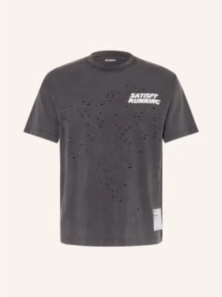 Satisfy Běžecké Tričko Mothtech černá