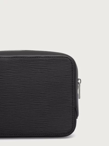 Tommy Hilfiger Kosmetyczka Th Business Saffiano Washbag czarny