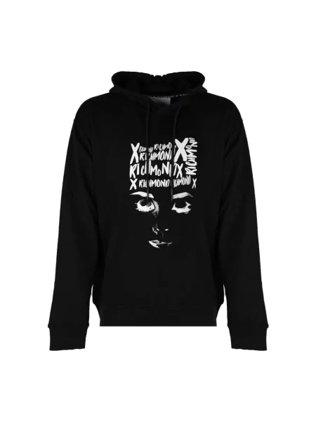 Bluza z kapturem John Richmond z kapturem czarna