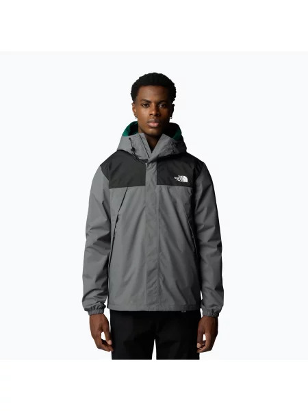 Pánska bunda do dažďa The North Face Antora smoked pearl/tnf black/npf čierna