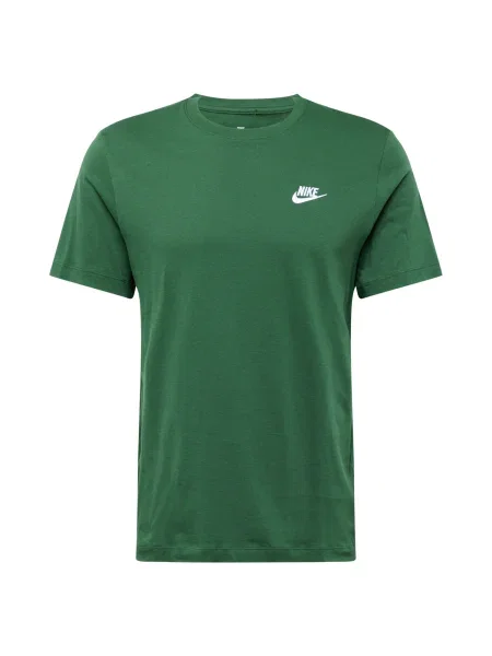 Nike Sportswear Tricou CLUB verde / alb