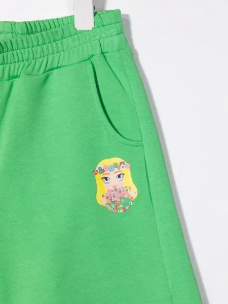 Szorty dziecięce Chiara Ferragni zielone