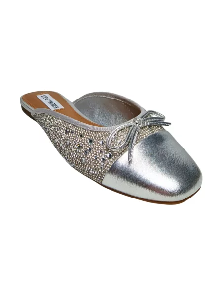 Klapki mules Steve Madden szare