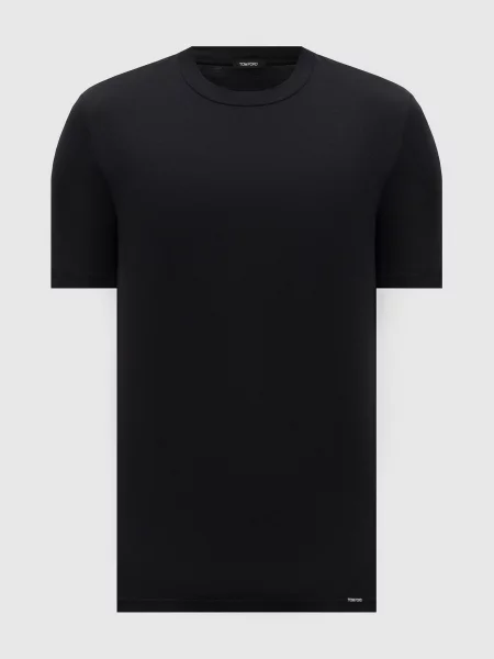 Футболка з логотипом Tom Ford чорна