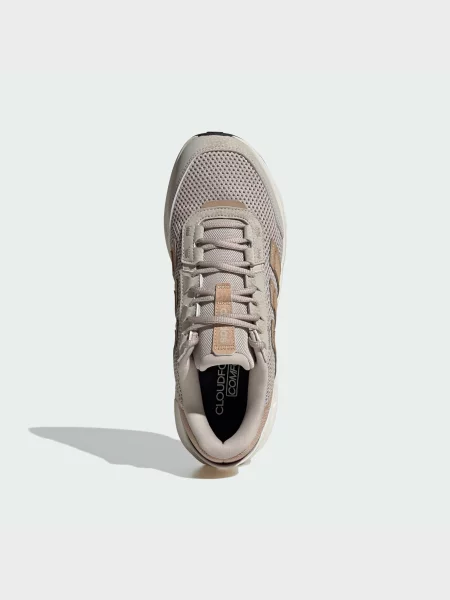 Кроссовки Adidas Cloudfoam бежевые