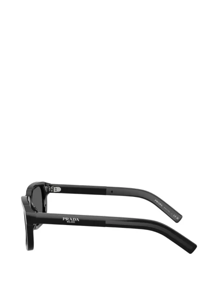 Ochelari de soare Prada Eyewear cu autograf negru