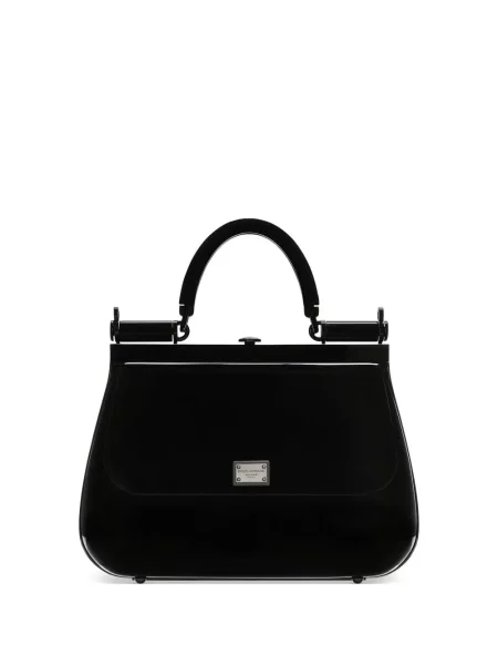 Geantă Dolce & Gabbana Sicily negru