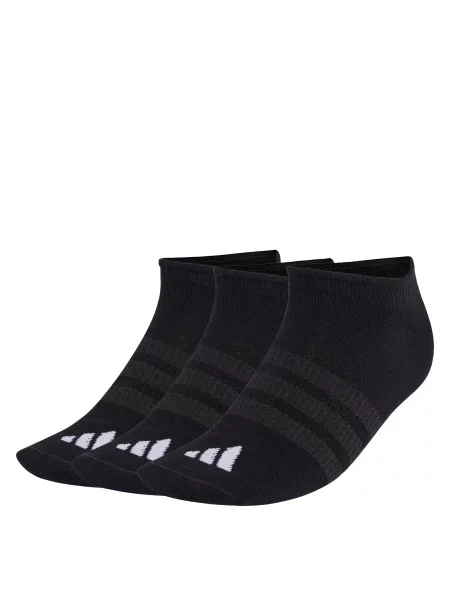 ADIDAS PERFORMANCE Sportovní ponožky Thin&Light šedá / černá bílá