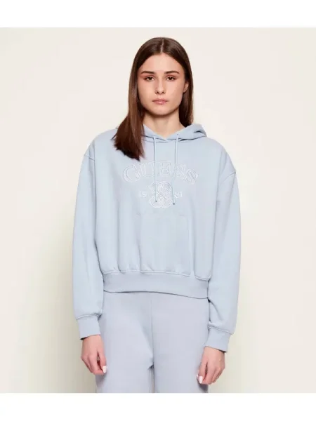 GUESS ACTIVE Hanorac YAYOI | Cropped Fit albastru