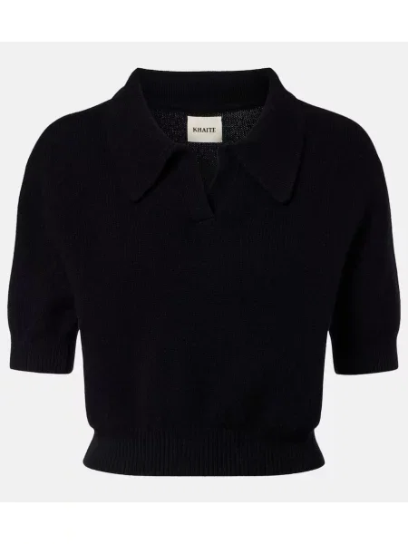 Pulover Khaite de lână negru