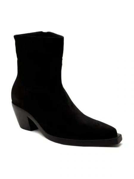 Pinko Cizme cowboy MOZART TEXANO | piele întoarsă negru