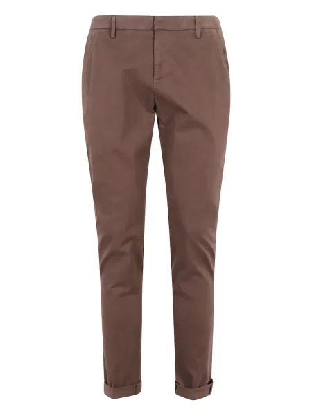 Pantaloni chino Dondup maro