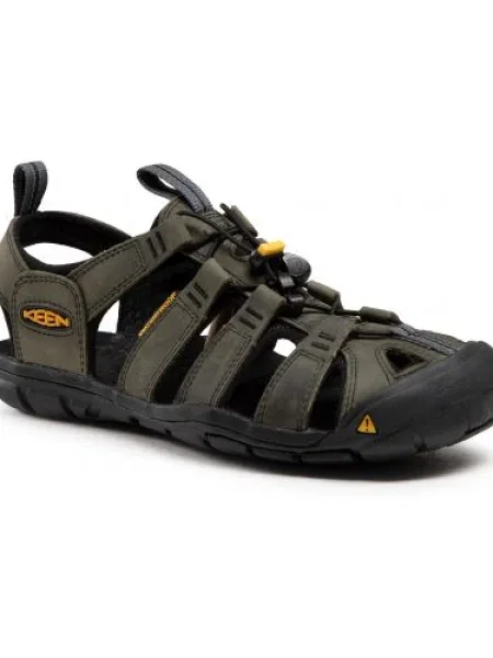 Szandál Keen Clearwater Cnx Leather Magnet/Black fekete