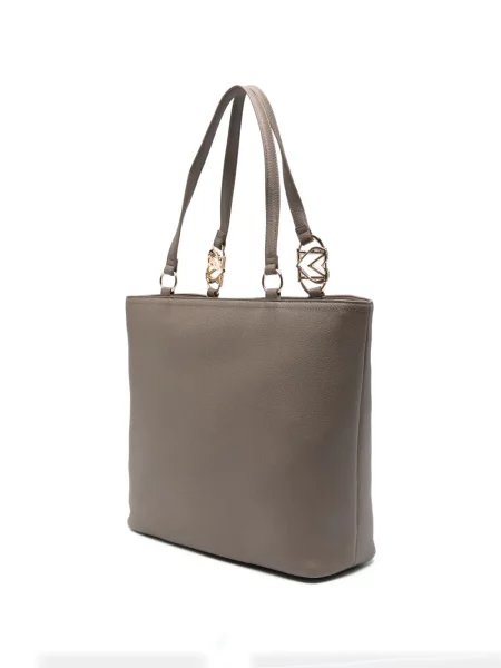 Torba Love Moschino s autogramom siva