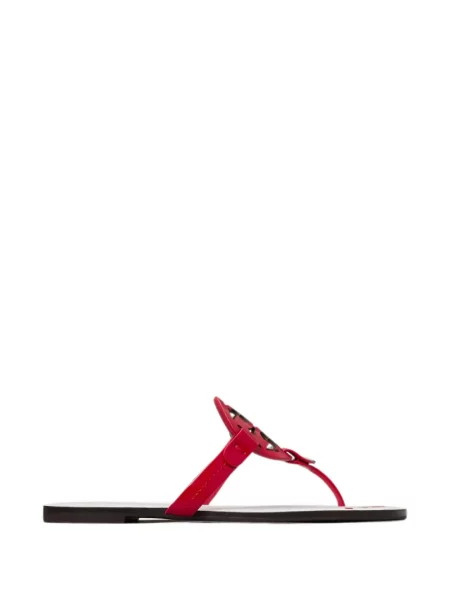 Sandale Tory Burch fără toc roșu