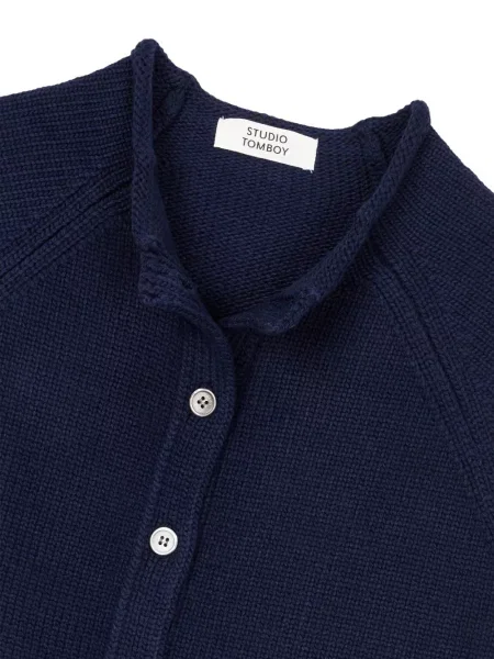 Scurt cardigan Tomboy albastru