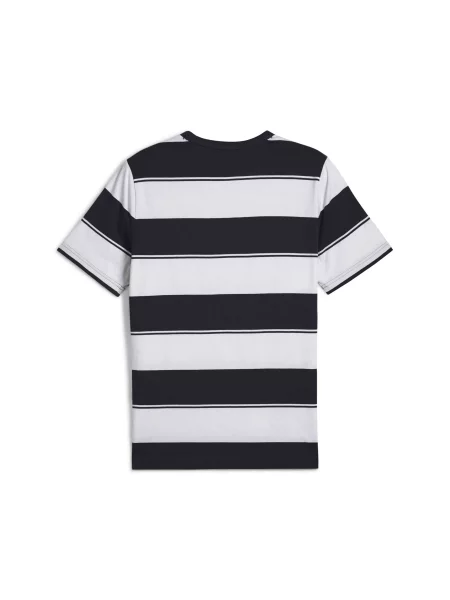 Футболка PUMA Class Striped Tee комбінований верх синій