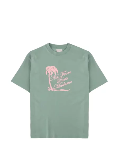 Tricou Drole De Monsieur cu imagine verde