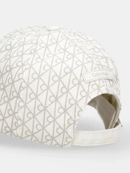 Calvin Klein Baseball sapka Ekru bézs