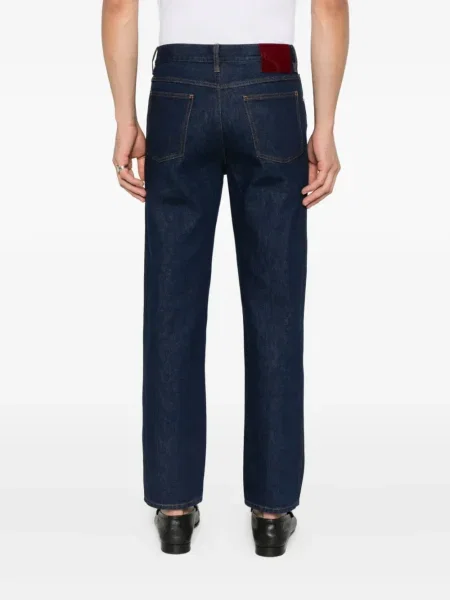 Blugi Gucci cu 5 buzunare albastru