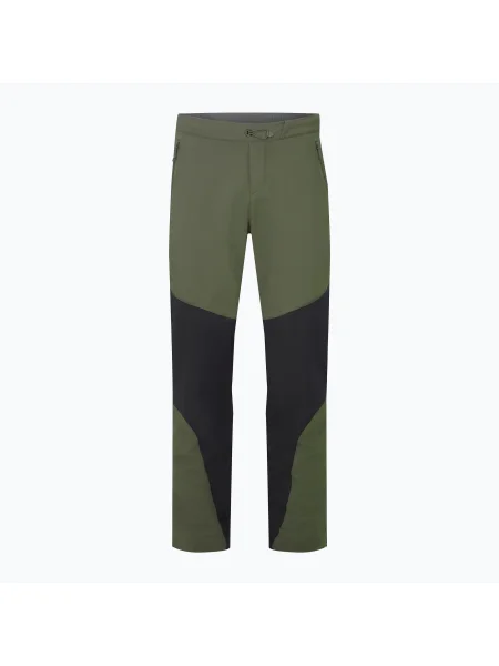 Férfi softshell nadrág Rab Torque army. Méret: 34 zöld