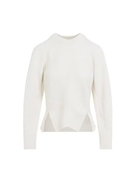 Sweter Alexander Mcqueen wełniany biały
