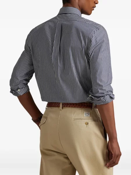 Μικρός κασκέτο Polo Ralph Lauren με χαμηλή μέση υφαίνω διαγωνίως πράσινο