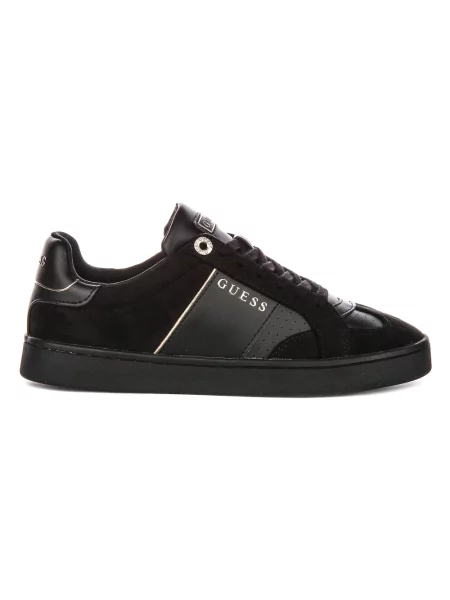 Sneakersy Guess zamszowe czarne