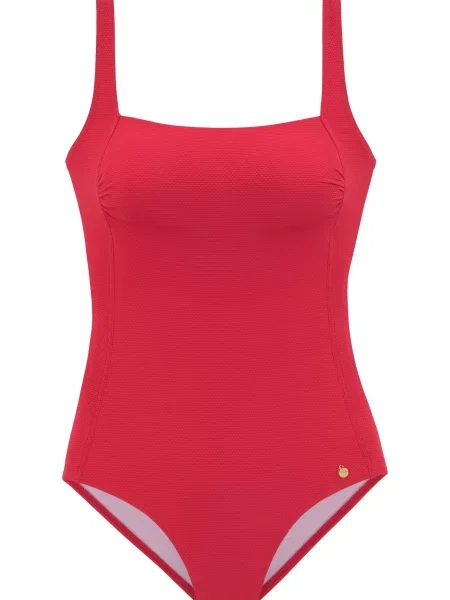 LASCANA Enodelne kopalke ognjeno rdeča