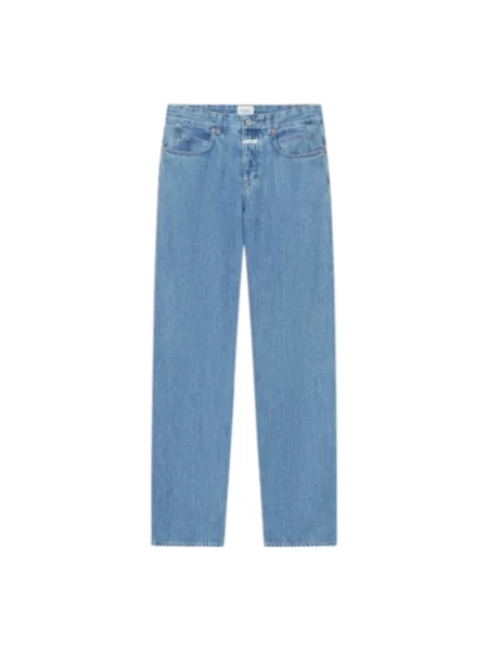 Szerokie jeansy Closed niebieskie