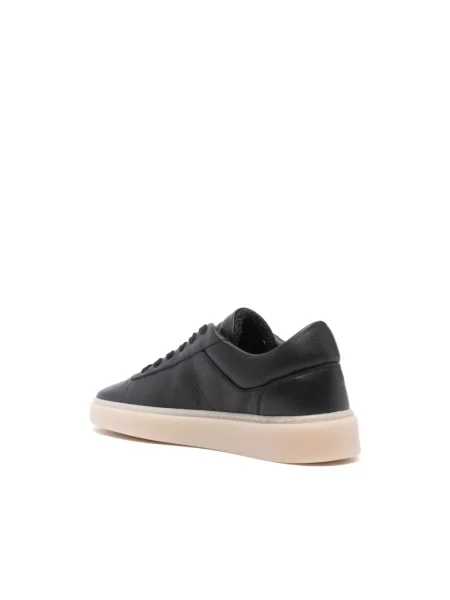 Sneakersy Low Brand skórzane czarne