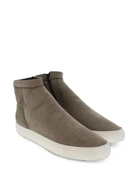Botine Goosecraft din piele de oaie gri