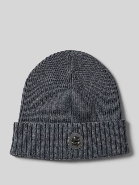 Czapka beanie z czystej żywej wełny model ‘FATI’ Boss