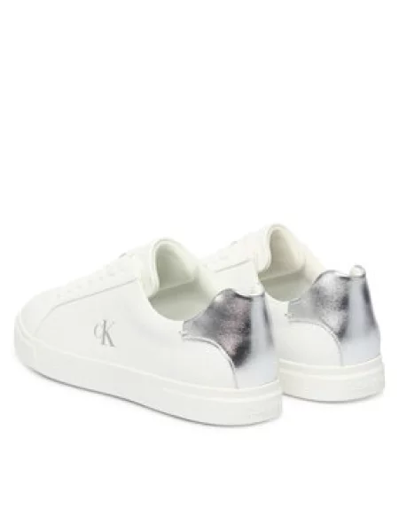 Superge Calvin Klein Low Pro Cups Laceup Lth Met bela