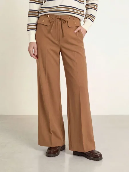 Claudie Pierlot Spodnie Typu Marlena braun
