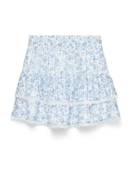 VERO MODA Fustă VMBLISS albastru alb