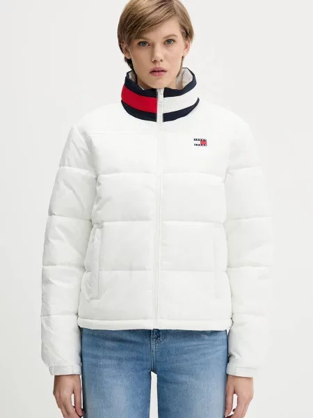Яке Tommy Jeans зимен модел бяло