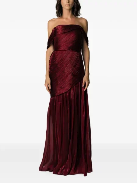 Rochie maxi Miau By Clara Rotescu roșu