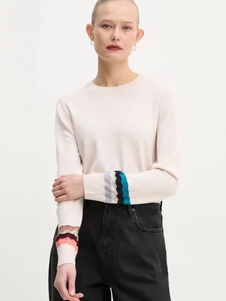 PS Paul Smith pulover de lana femei light bej