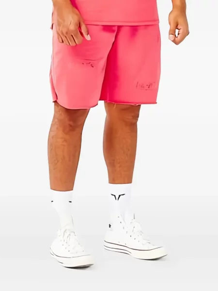 Pantaloni scurți Squatwolf rupți roz