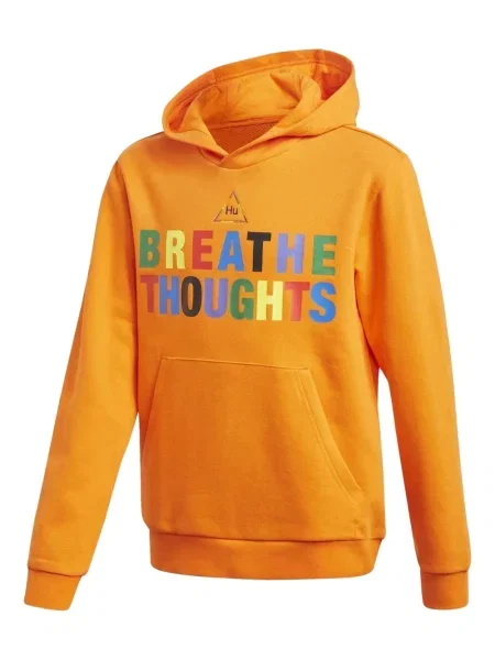 Semišové tričko Adidas s kapucí s přezkou černé