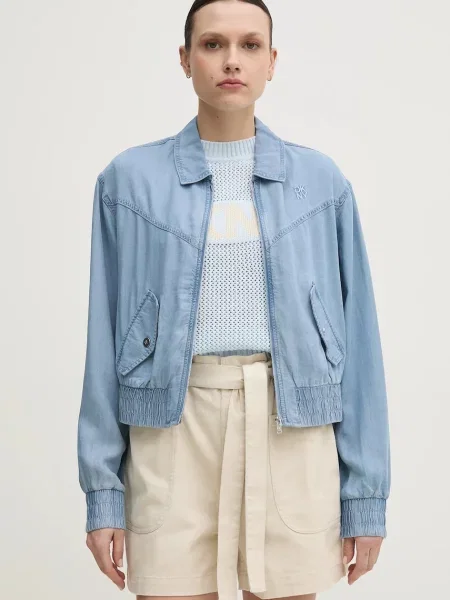 Dkny geacă de tranziție oversize albastru