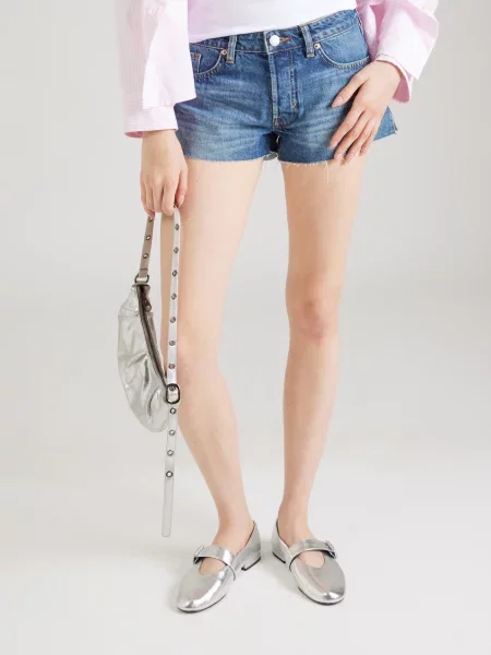 Monki Jeans albastru