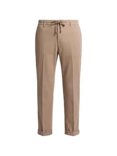 Pantaloni Peserico conici cu cordon