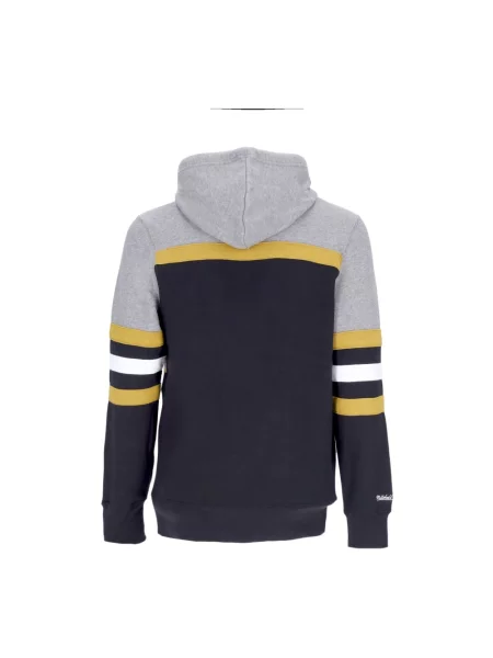 Bluza z kapturem Mitchell & Ness z kapturem czarna
